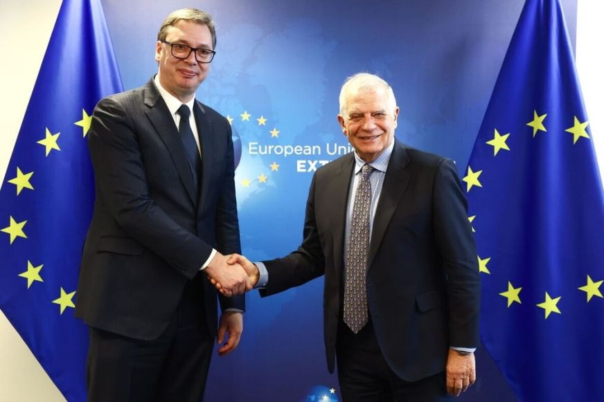 Josep Borrell: megállapodás született a Szerbia és Koszovó közötti kapcsolat rendezésének megvalósításáról