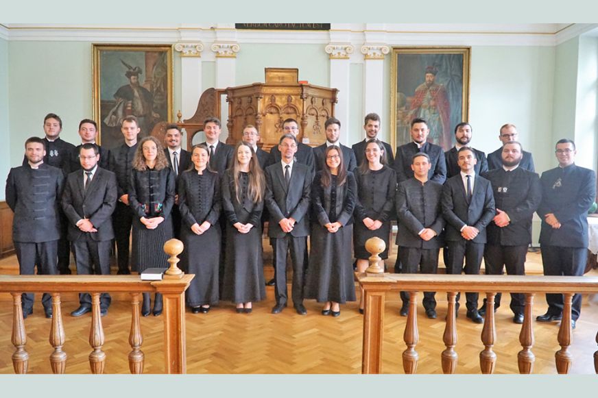 Magiszteri vizsgát tett végzősök átadása egyházi szogálatra Kolozsváron