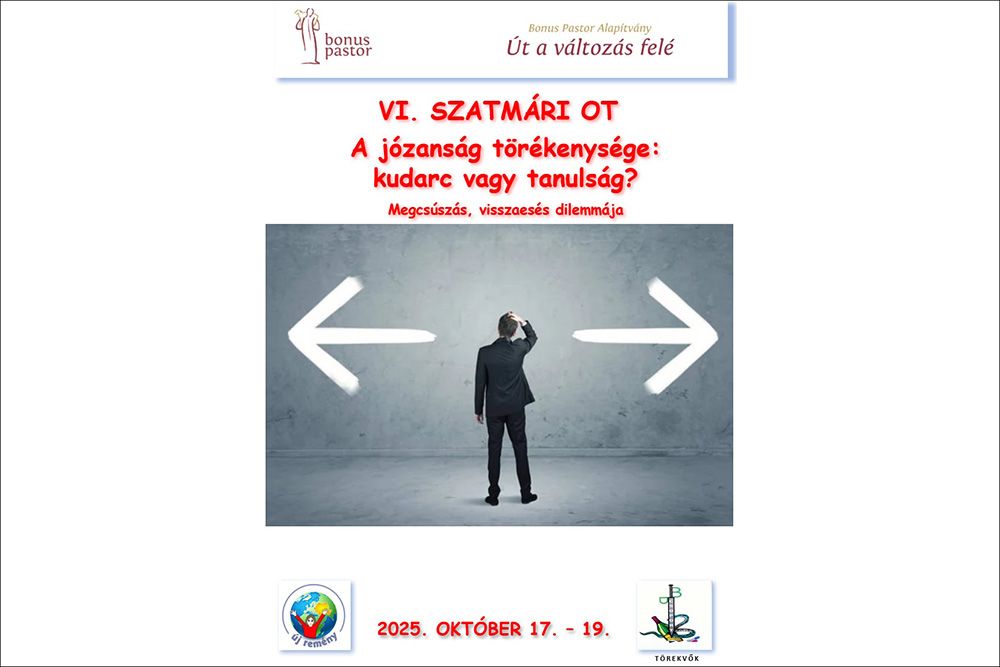 A józanság törékenysége: Szatmárnémetiben tartják a Bonus Pastor Alapítvány országos találkozóját