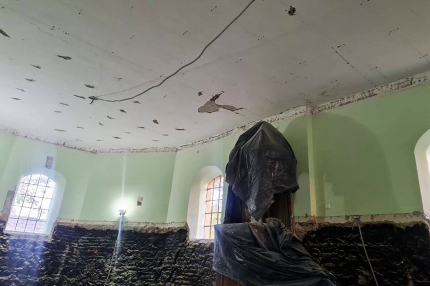 Templomfelújítás a Sándorhomoki Református Egyházközségben