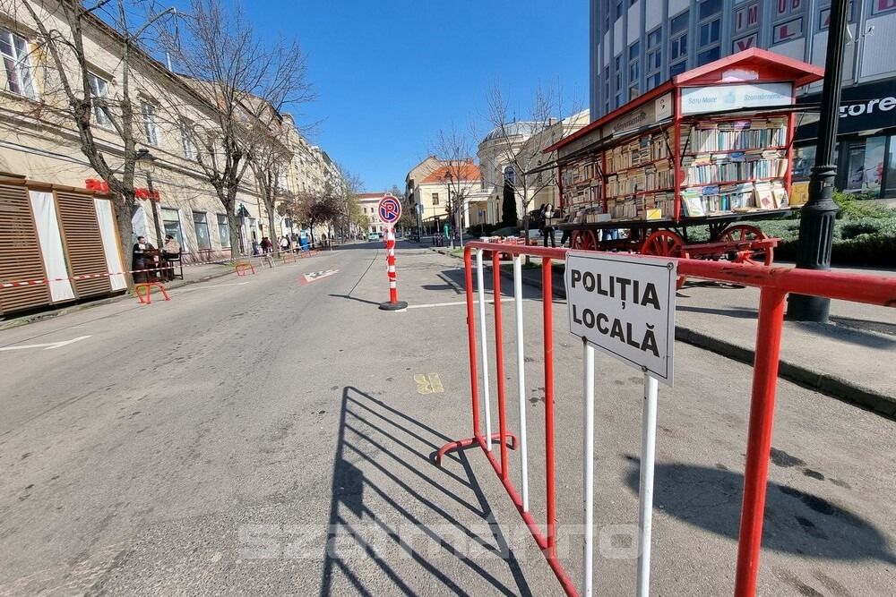 Forgalomkorlátozás lesz hétfőtől Szatmárnémeti egyik fontos utcájában