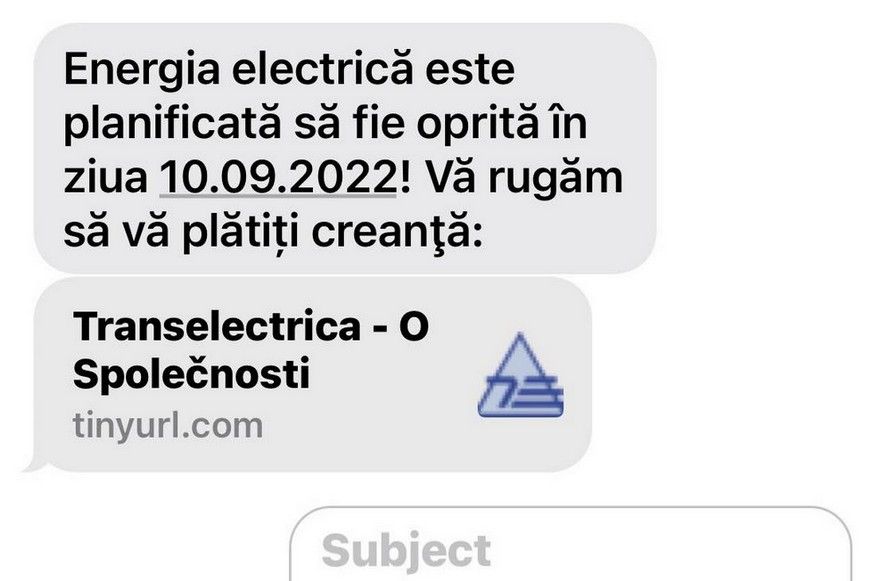 SMS-es csalásra figyelmeztet az áramszolgáltató