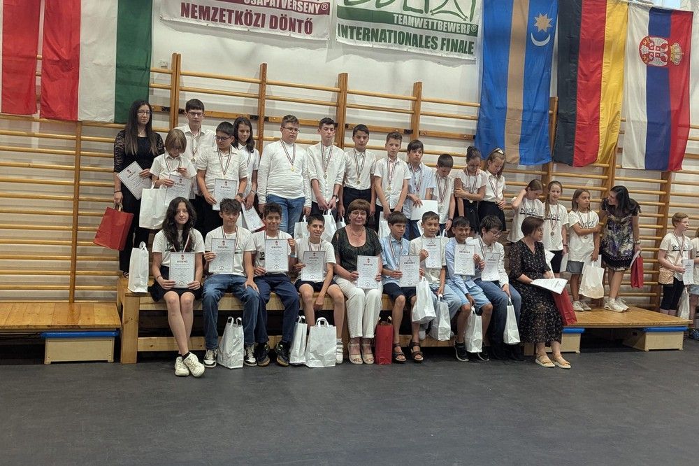 Újabb szatmári siker! Remekelt a II. Rákóczi Ferenc Általános Iskola Noname csapata a nemzetközi Bolyai Matematika Csapatversenyen