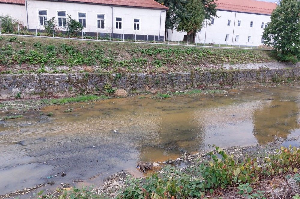 Ismeretlen eredetű szennyezés a Zazar folyón