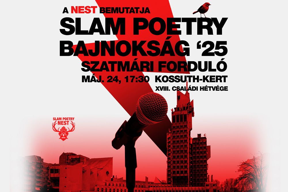 Szatmárnémetibe érkezik a Slam Poetry NEST vándorkörútja!