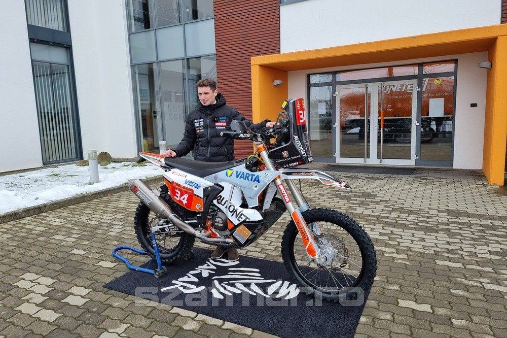 Rajtra készen: Gyenes Mani új motorral és régi rajtszámmal készül a 15. Dakar Rallyjára - VIDEÓ