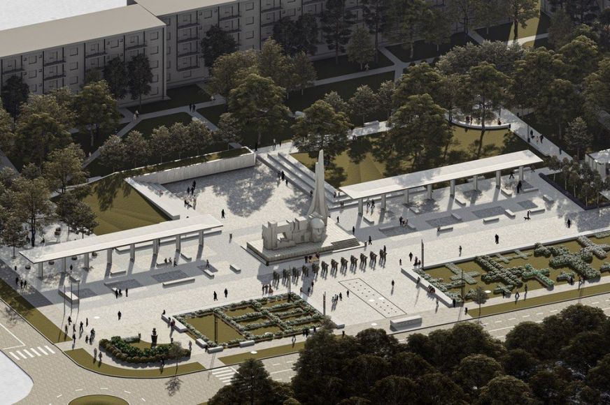 Kedden tartják a közmeghallgatást a Román Katona emlékművét övező tér átalakításáról