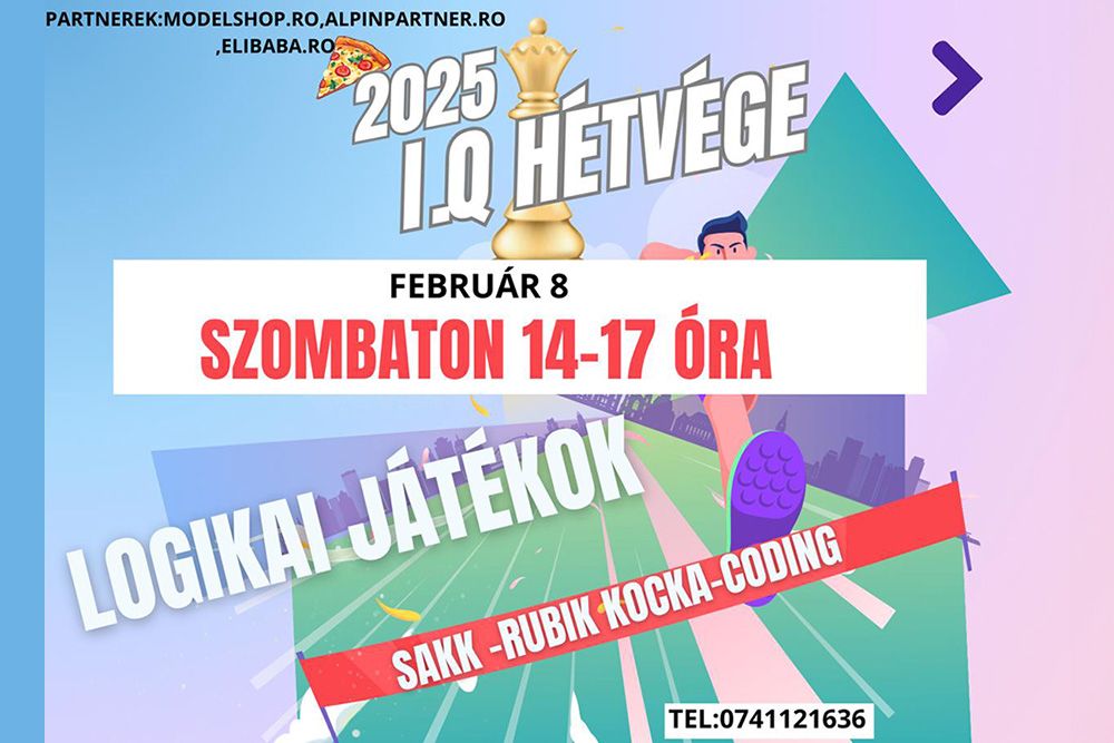 Harmadik alkalommal is megrendezik a IQ-sakk-Rubik-kocka-programozás délutánt Szatmárnémetiben