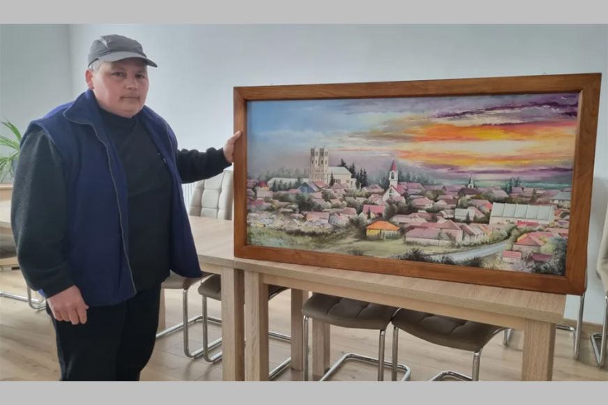 Látkép Kaplonyról