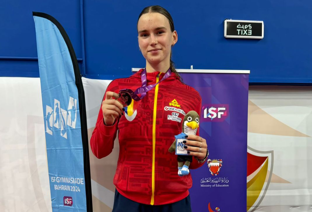 Ezüstérmes lett Ana Tomsa a bahreini középiskolás sportolók világjátékán