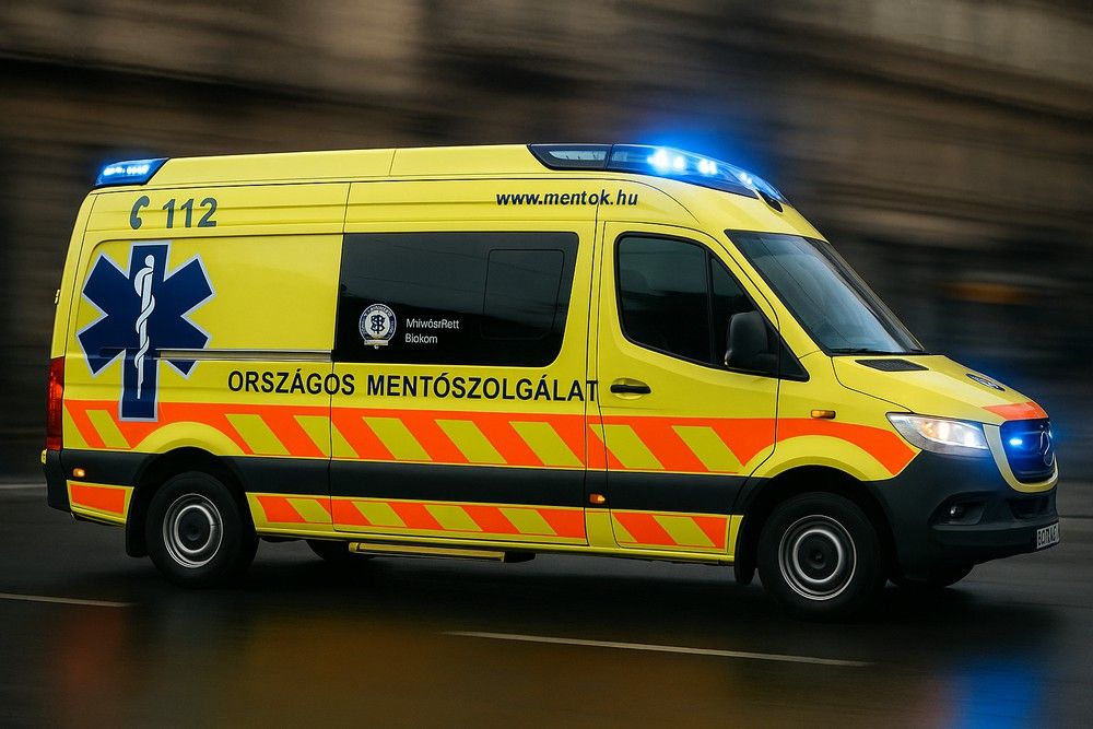 Nemzetközi mentés a petei határátkelőnél. Dr. Zacher Gábor is részt vett az életmentésben