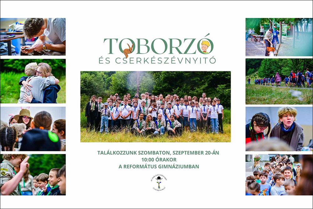 Cserkészévadnyitót és toborzót tart szombaton 44. Dsida Jenő Cserkészcsapat