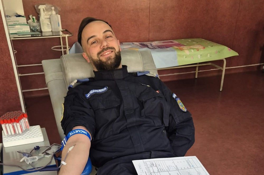 Véradással ünnepelték a csendőrség napját
