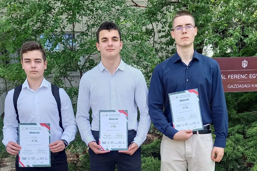 Szatmár megyei sikerek a XXXI. Nemzetközi Magyar Matematika Versenyen