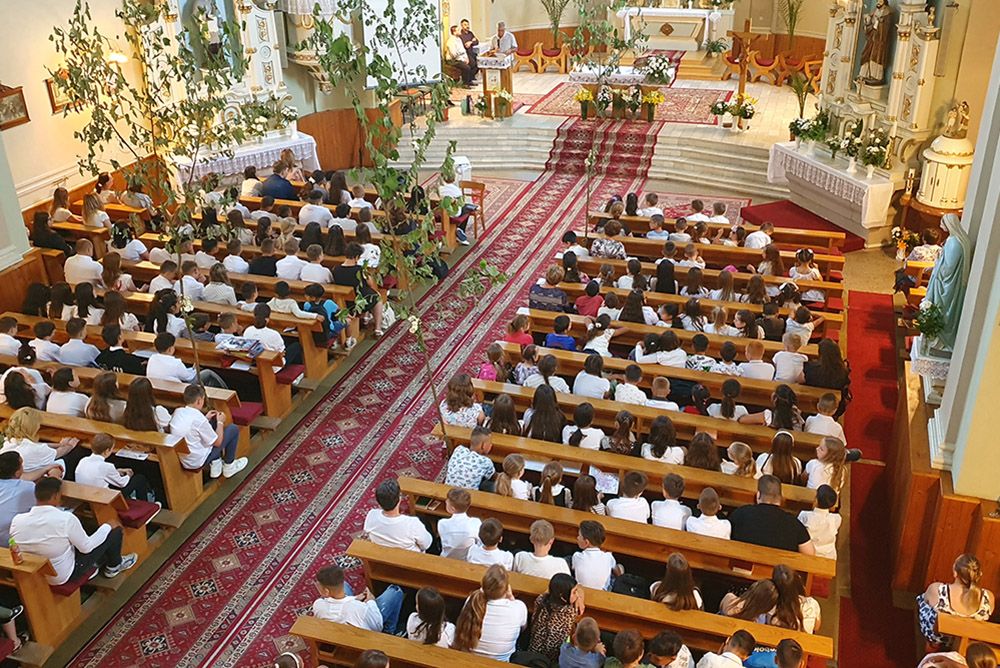 Tanévzáró hálaadás Túrterebesen