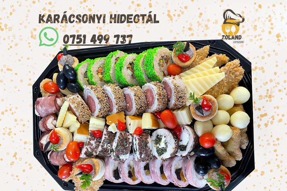 Karácsonyi ízek, gondtalan ünneplés – különleges hidegtálakkal készül a Zoland Catering