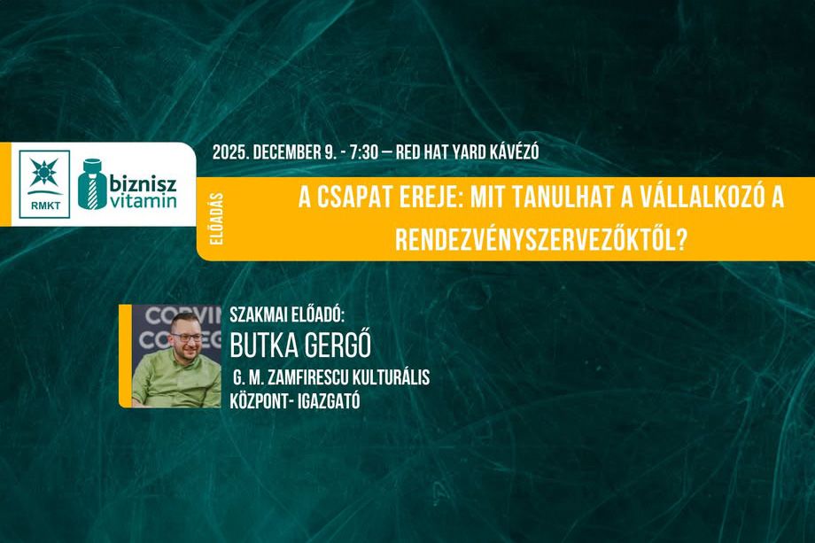 A csapat ereje: évzáró BizniszVitamin a Red Hat Yardban