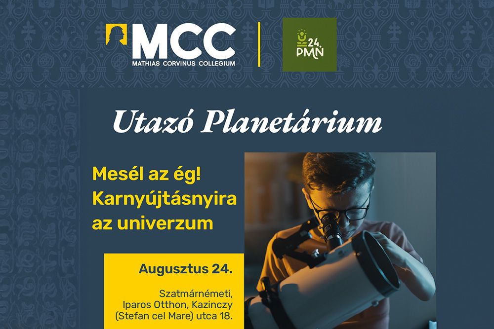 Utazó planetárium - Mesél az ég! Karnyújstányira az univerzum