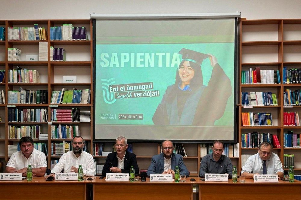 Közel 1500 helyet hirdet felvételijén a Sapientia, több mint fele tandíjmentes