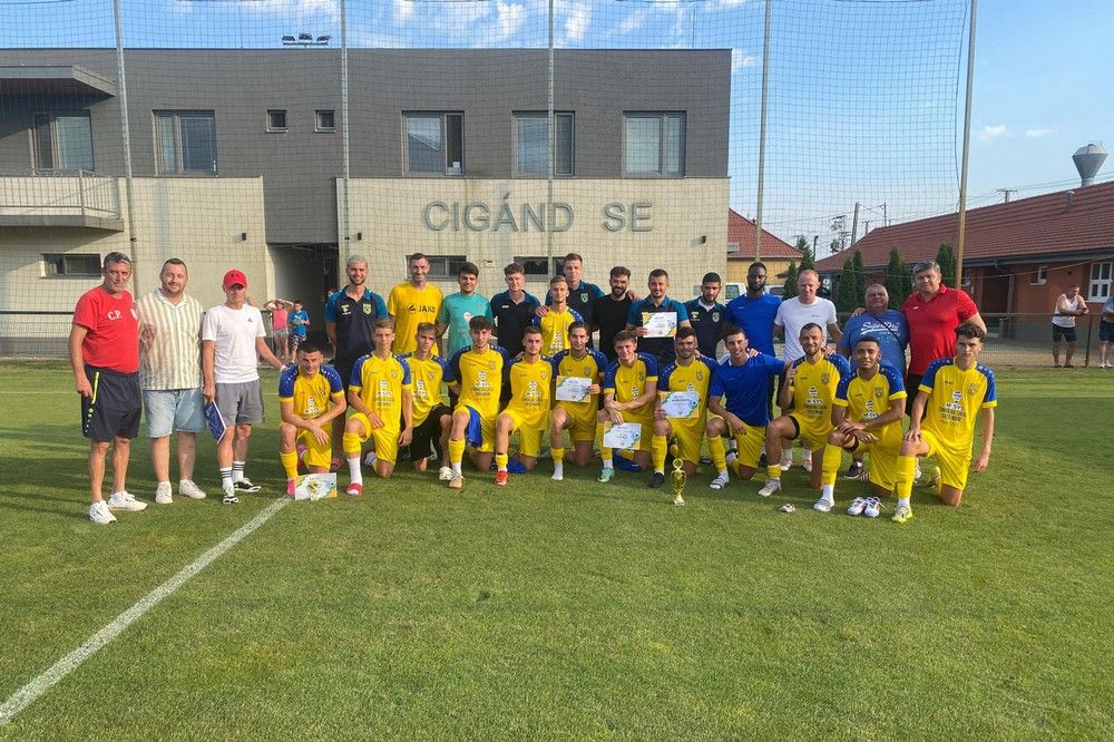 Ismét megnyerte a cigándi tornát az Olimpia VSK csapata