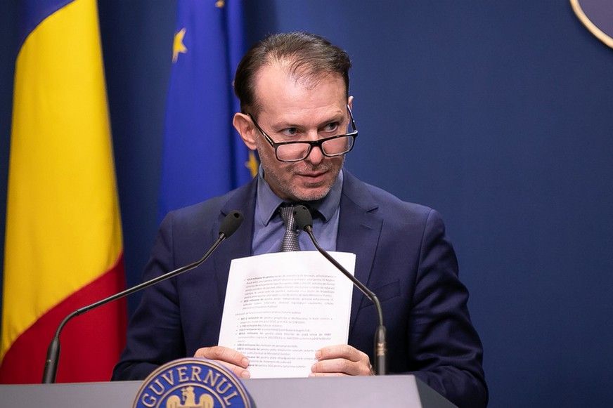 Liberális források: a PNL szenátusi frakciója meg fogja szavazni Florin Cîţu mentelmi jogának visszavonását