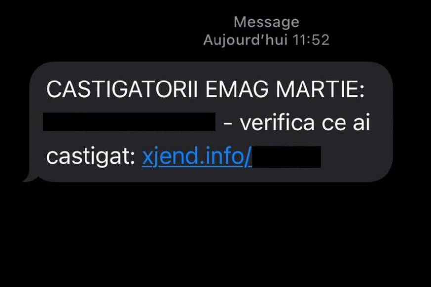 Az eMAG vizuális arculatát másoló adathalász álüzenetekre figyelmeztetnek a hatóságok