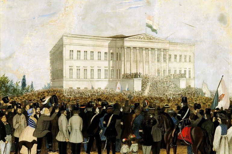 1848. március 15-én történt