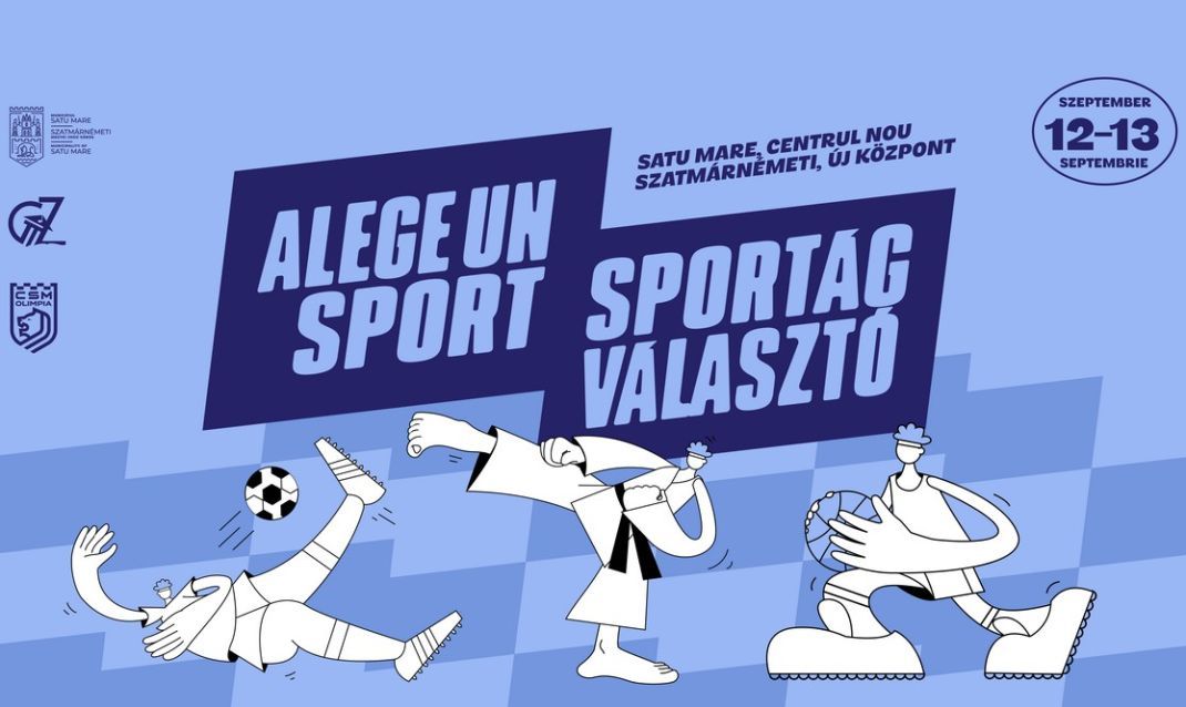 Pénteken startol a Sportágválasztó Szatmárnémetiben – Részletes program