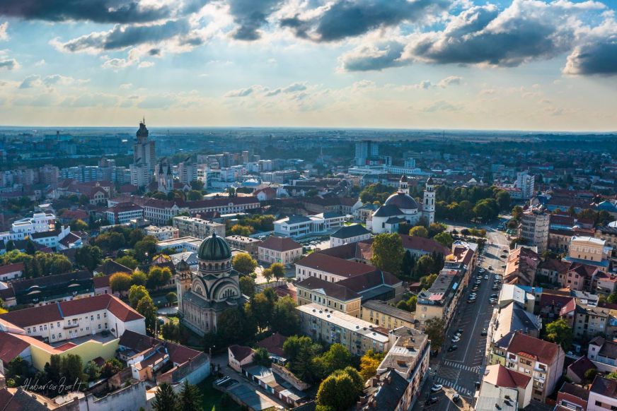 Fantasztikus légifelvételek Szatmárnémetiről
