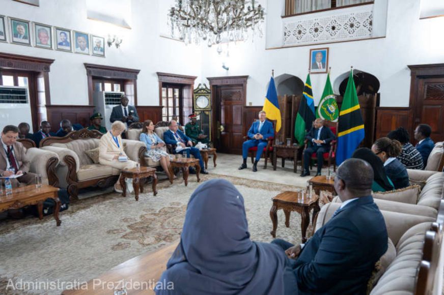 A zanzibári elnökkel tárgyalt szombaton Klaus Iohannis államfő