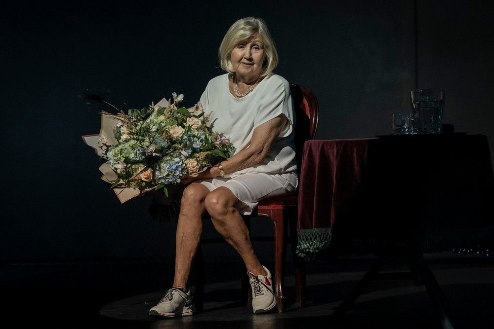 Halász Juditot ünnepelte a Vígszínház társulata