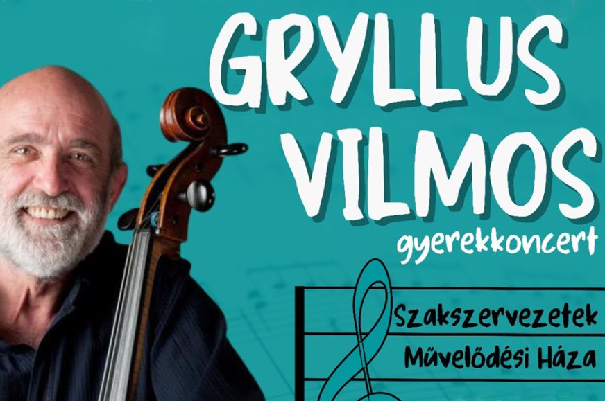 Gyerekkoncerttel érkezik Szatmárnémetibe Gryllus Vilmos