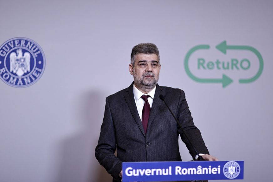 Ciolacu: a romániai betétdíjas visszaváltási rendszer a második legnagyobb lesz Európában