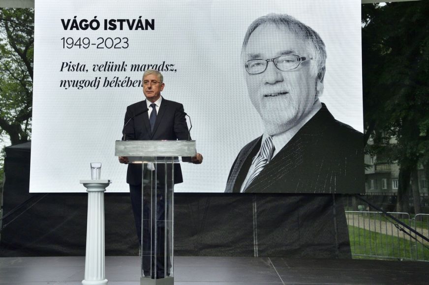 Elbúcsúztatták Vágó Istvánt
