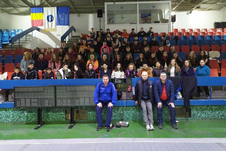 Túrterebesi iskolások látogattak el a vívóterembe