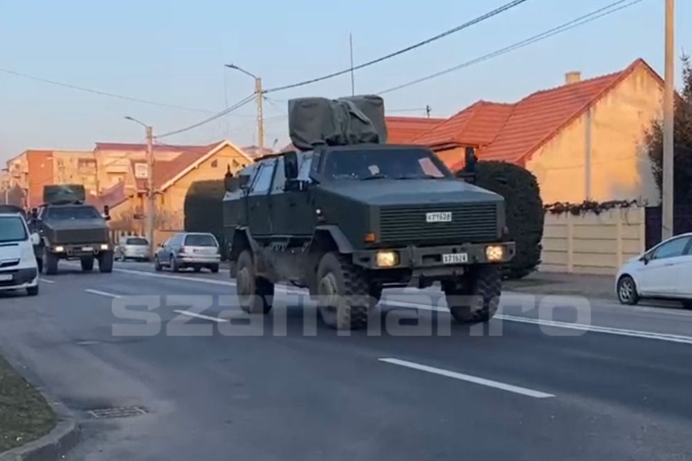 Aggodalomra semmi ok! Ismét csak katonai gyakorlat zajlik Szatmárnémeti közelében