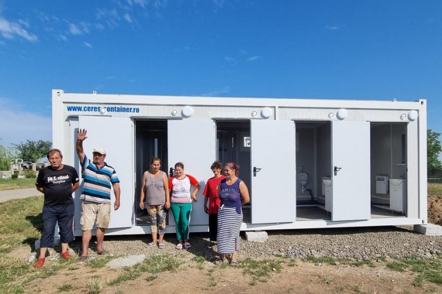 Üzembe helyezték az első szaniter konténereket