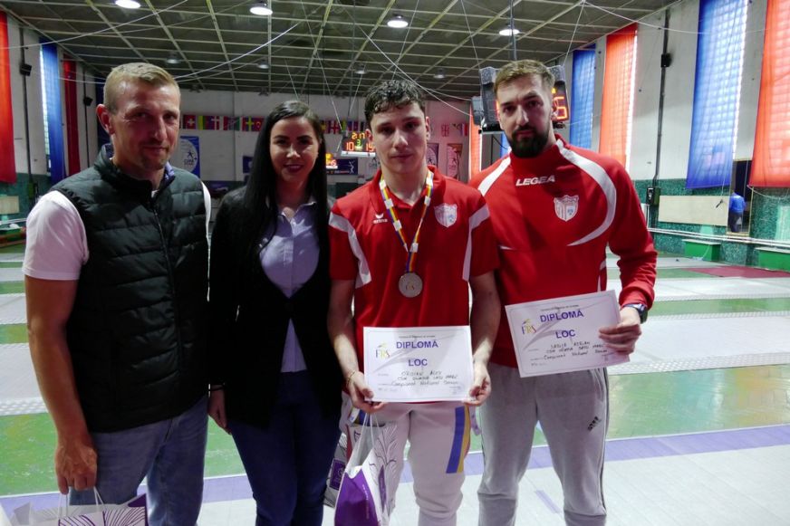 Alex Oroian bajnoki ezüstérmes