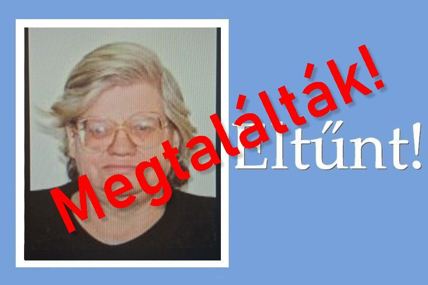 Megtalálták az Oláhgyűrűsről eltűnt nőt