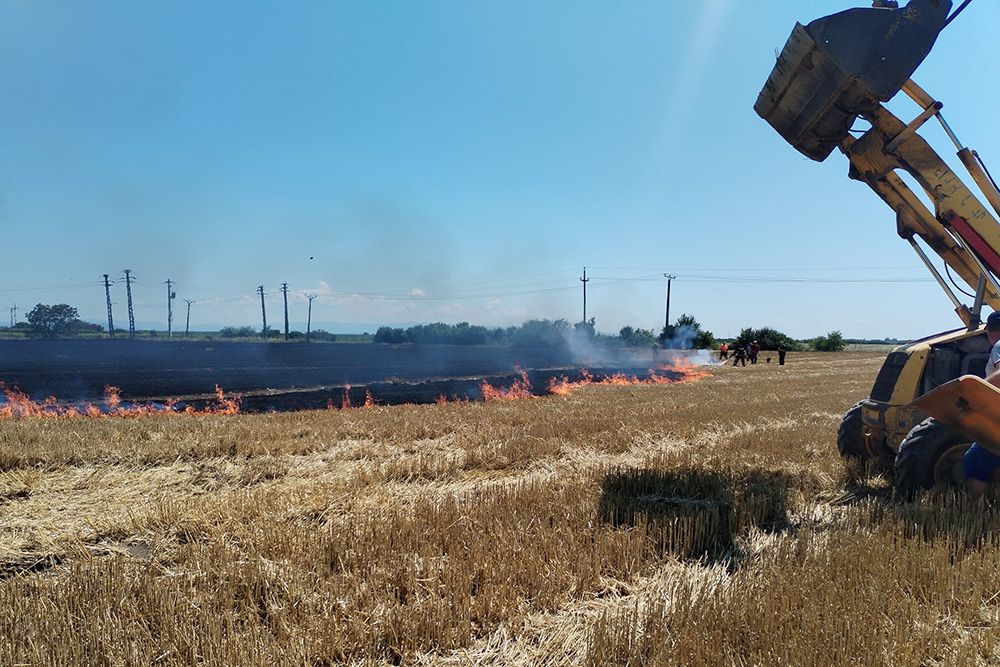 A tűzoltóság gyors beavatkozása akadályozta meg a tűz továbbterjedését Batizon