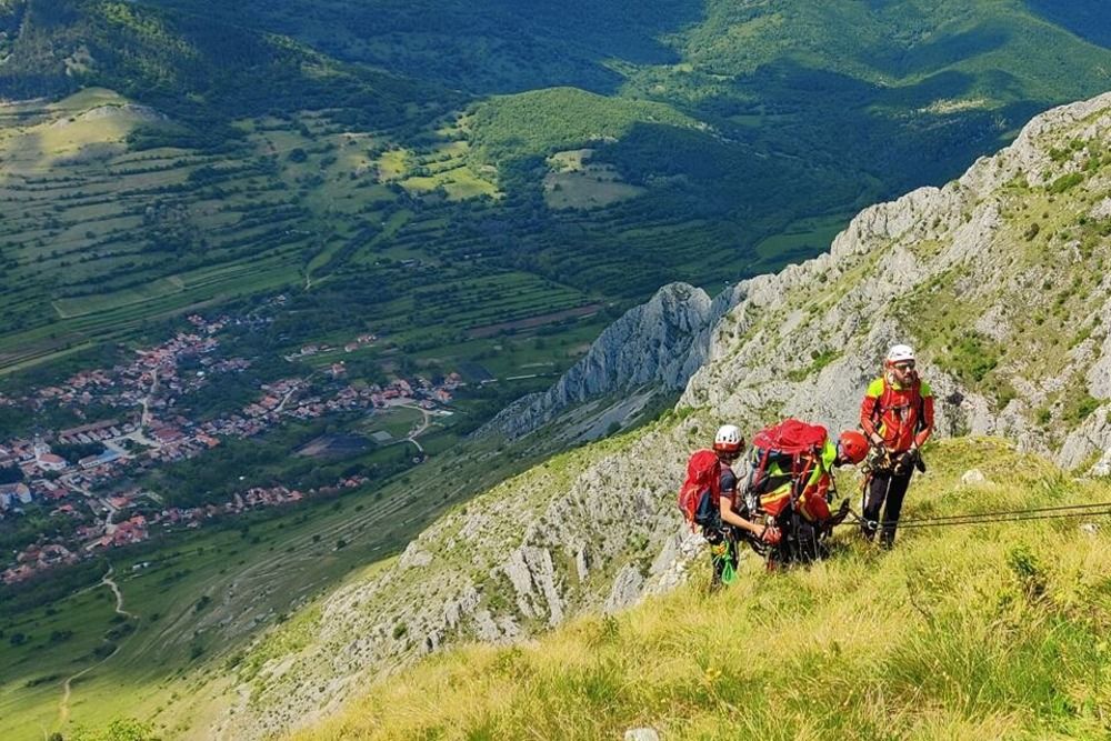 Négyéves gyerekkel rekedt a Székelykő kőfolyásán egy turista, a Salvamont közbelépésére volt szükség