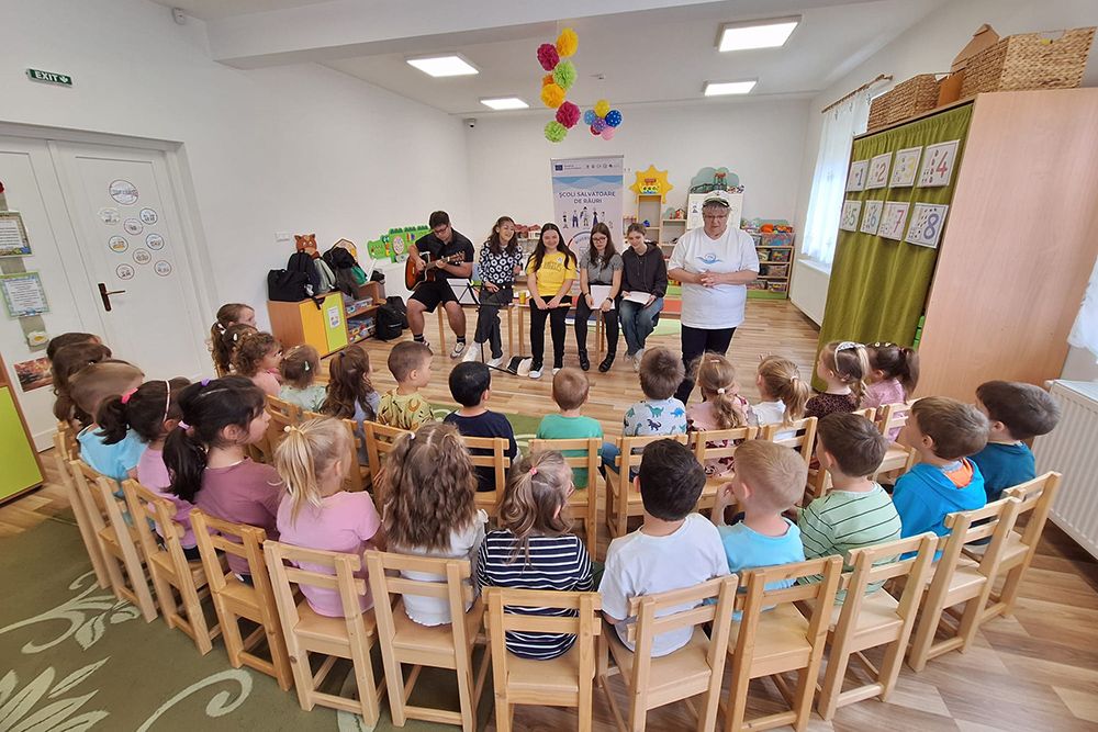 Folyómentő óvodások