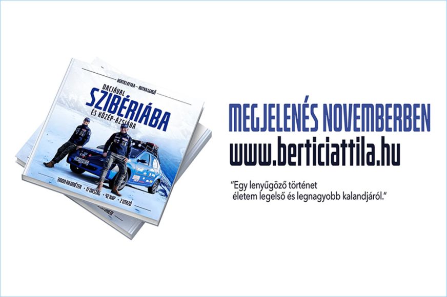 Könyv készült a szibériai kalandból! Kedden online, szerdán a Yardban tartanak könyvbemutatót