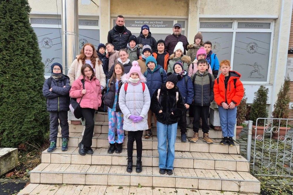 Iskola másként hét a Csipler Sándor Vívócsarnokban