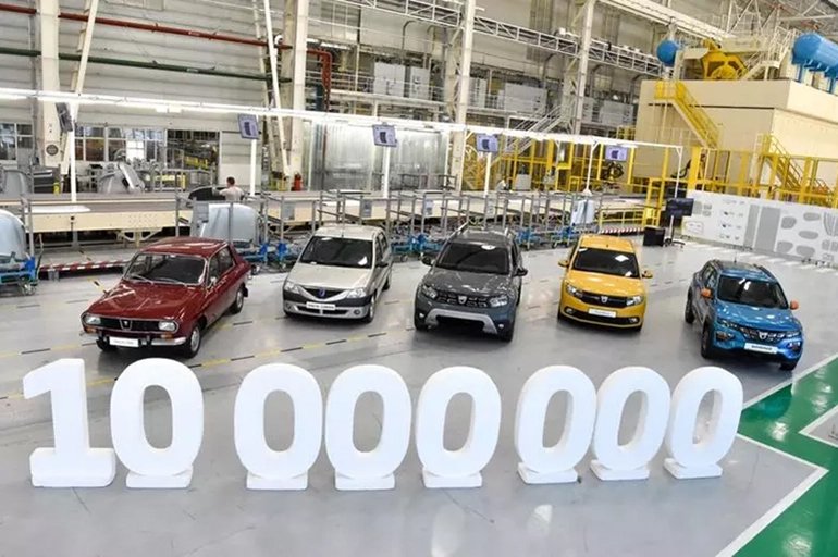 Legyártották a tízmilliomodik Daciát