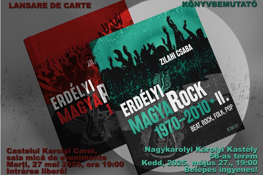 Erdélyi magyaRock  II. - Könyvbemutató Nagykárolyban