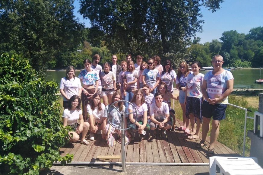 Erasmus kirándulás Szigetmonostoron