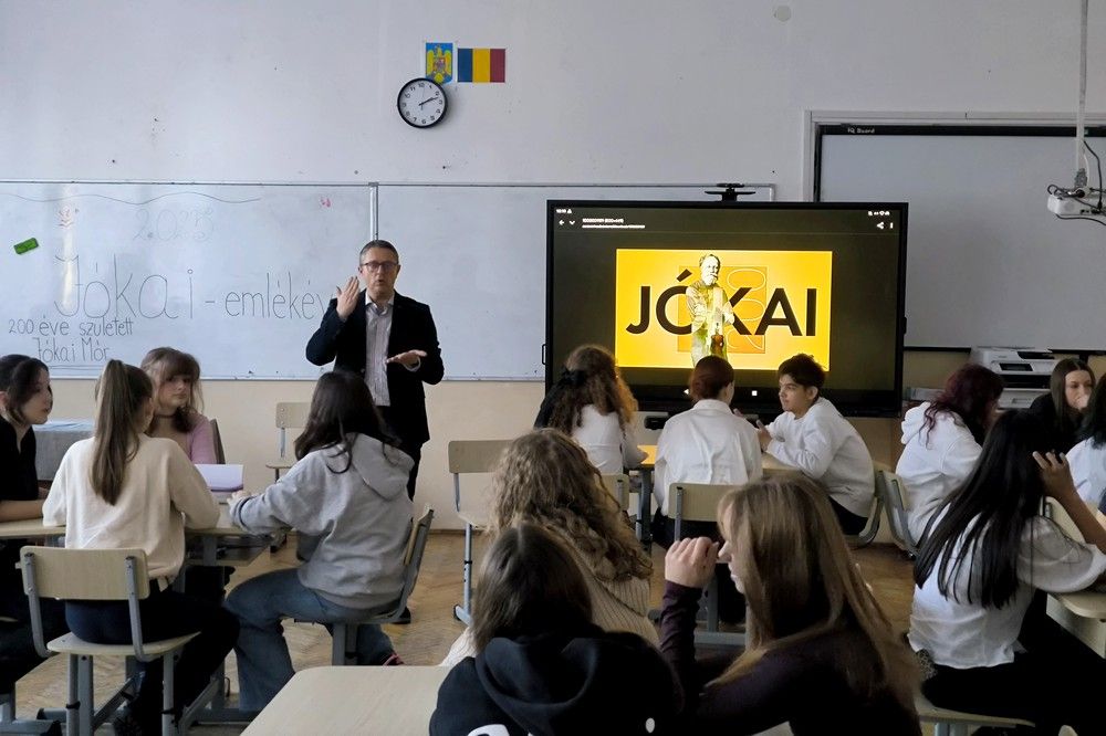 Jókai 200 – vetélkedő a Kölcsey nyolcadikosainak