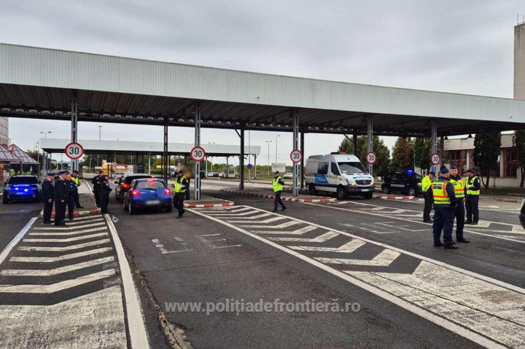 Fokozott közúti ellenőrzések a magyar–román határ mentén: több mint 1.200 személyt vizsgáltak meg a hatóságok