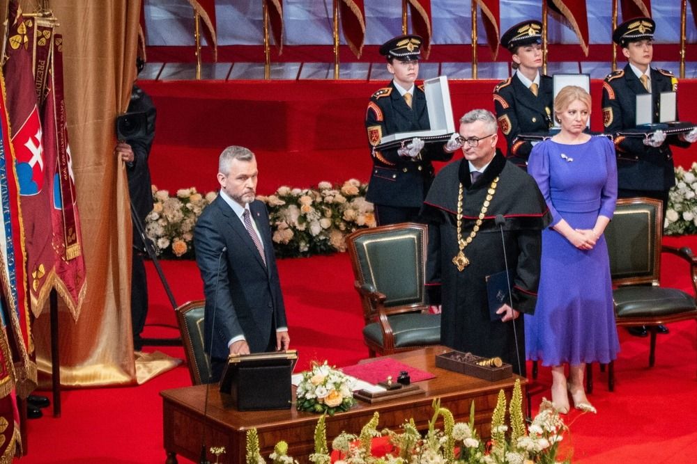 Letette elnöki esküjét Peter Pellegrini, az új szlovák államfő